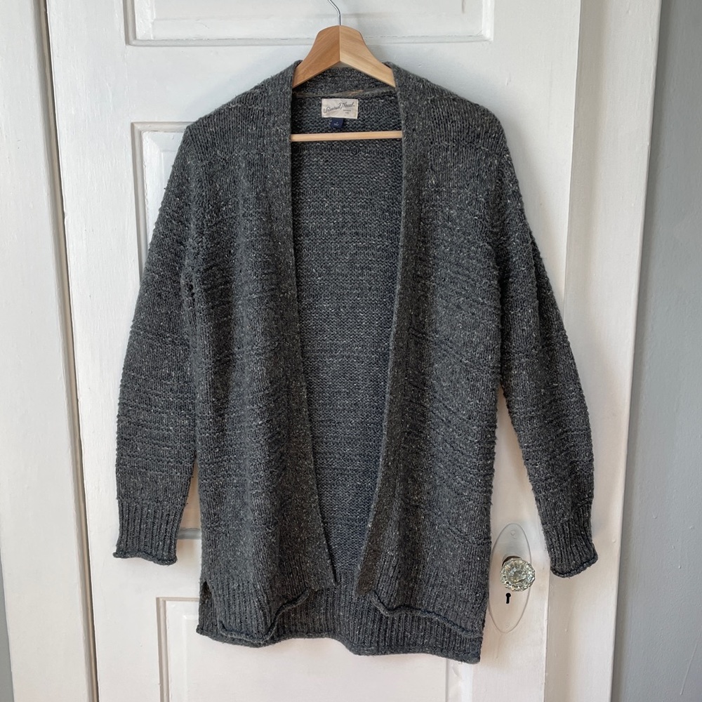 Universal Thread, Cardigan Sweater, Grey, Small